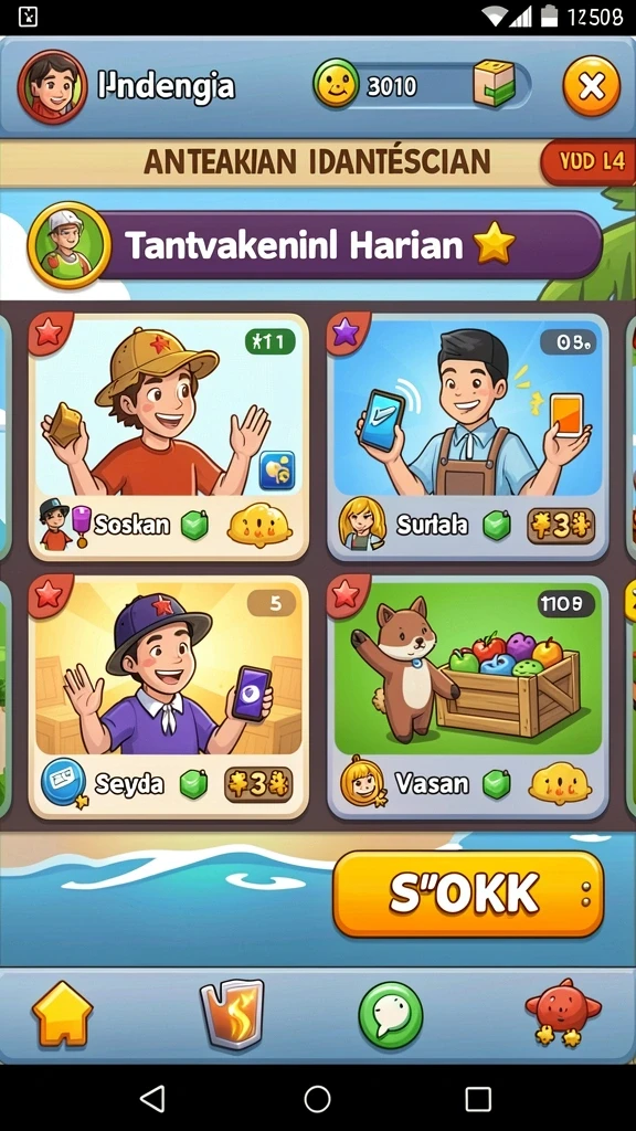 678luck - Tampilan menarik dari layar utama permainan 678LUCK.