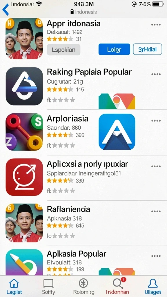 bima11 - Tampilan antarmuka pengguna yang intuitif dan modern.