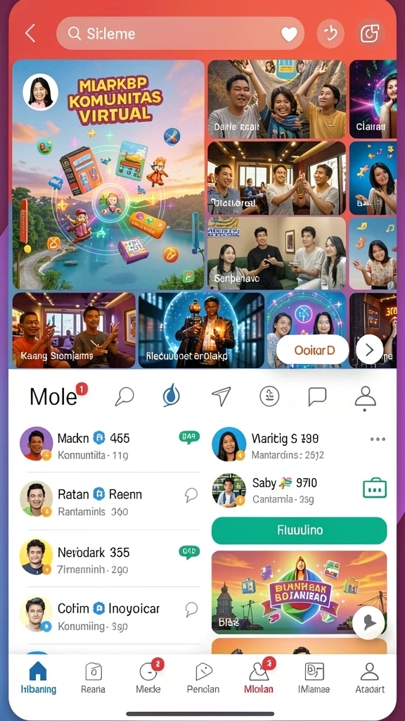 idnseru - Tangkapan layar dari permainan kartu yang seru.