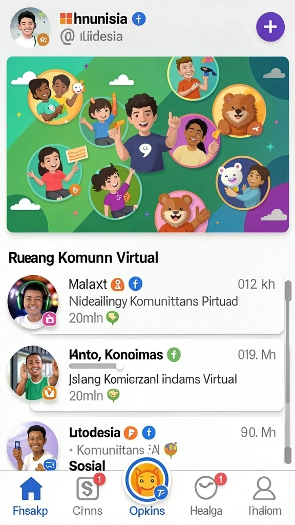jktwin - Tampilan antarmuka yang modern dan user-friendly.