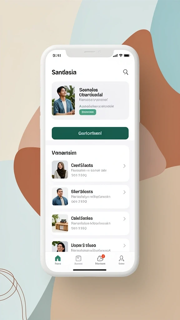 omset288 - Screenshot menunjukkan tampilan awal aplikasi yang menarik.