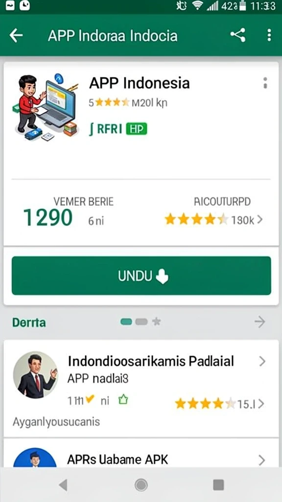 surga11 - Tampilan antarmuka yang user-friendly.