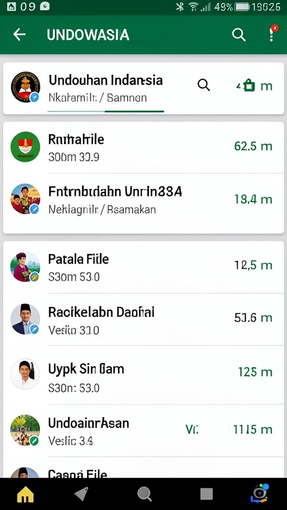 vc55 - Beragam pilihan game yang tersedia di dalam aplikasi.